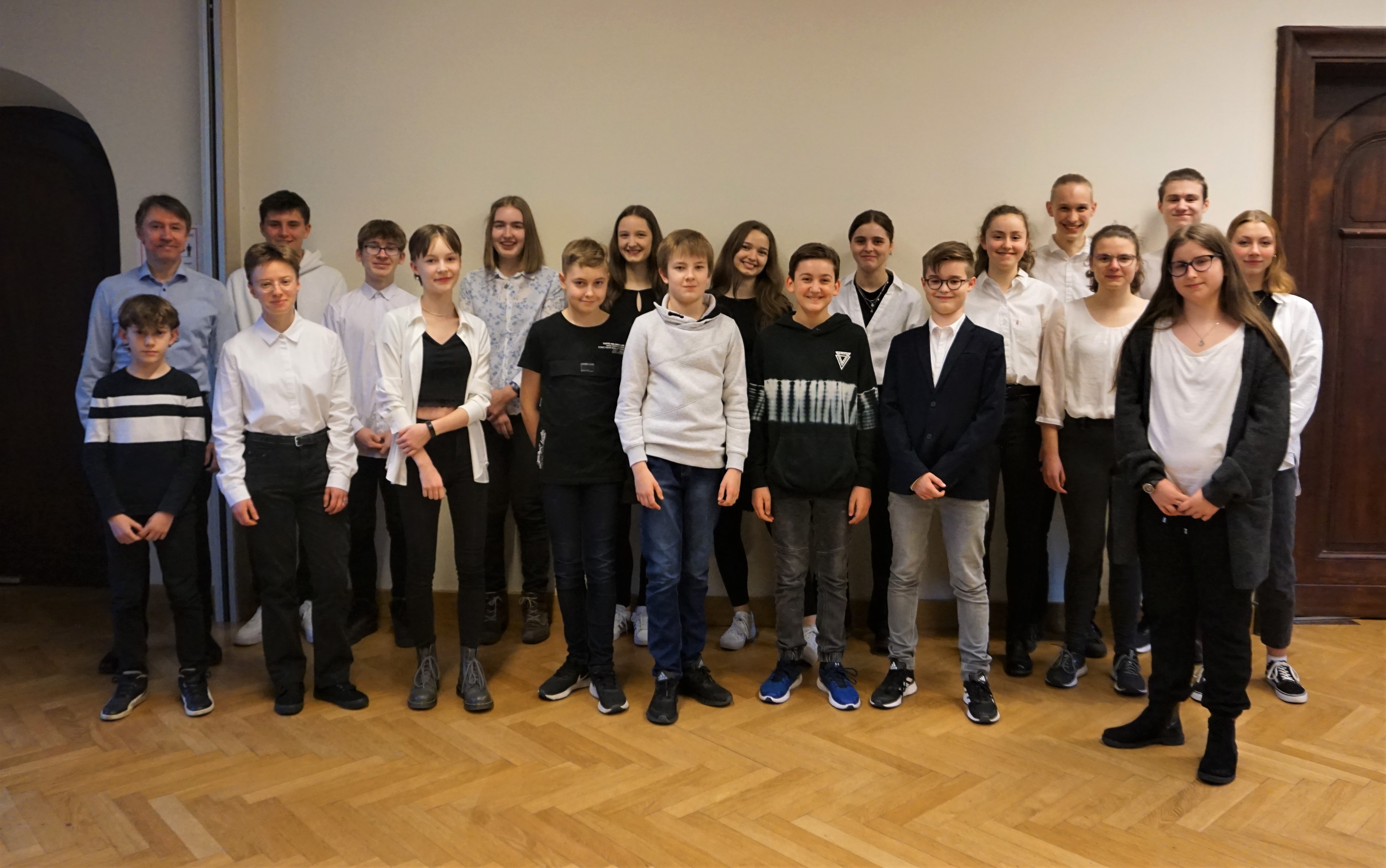 Gitarrenorchester 2022 der Musikschule Sächsische Schweiz unter Leitung von Alexander Kens